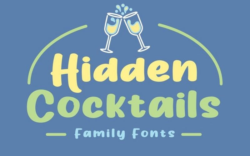 Hidden Cocktails Font