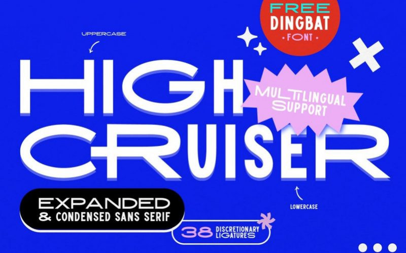 High Cruiser Font