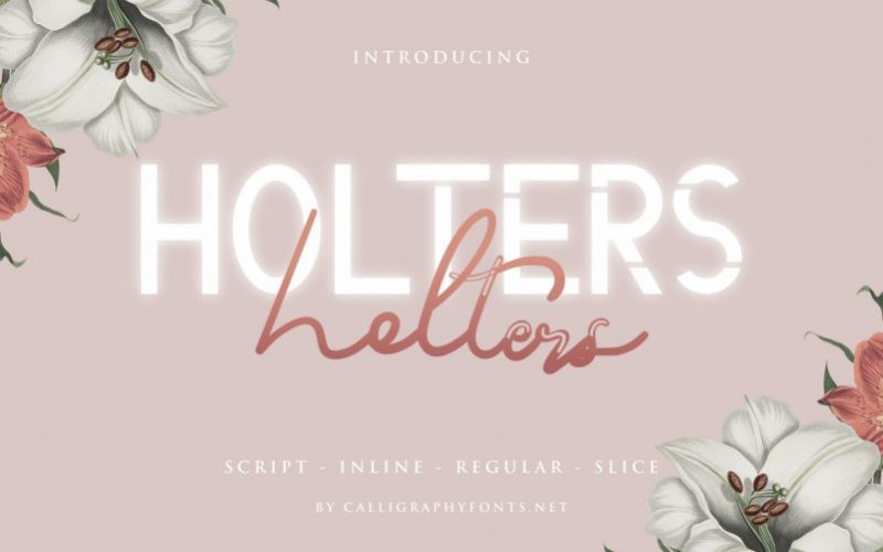 Holters Font