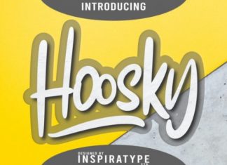 Hoosky Font