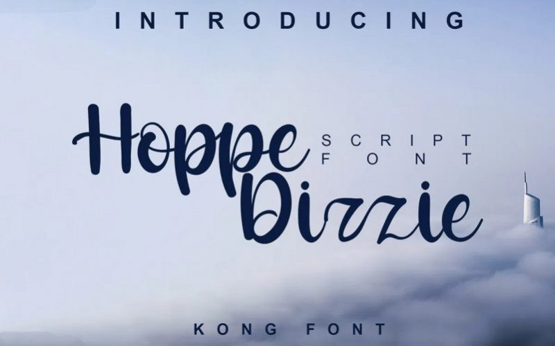 Hoppe Dizzie Font