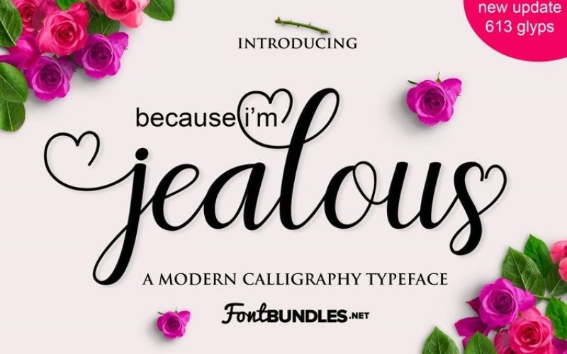 Jealous Font