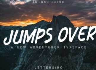 Jumps Over Font