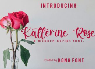 Katterine Rose Font