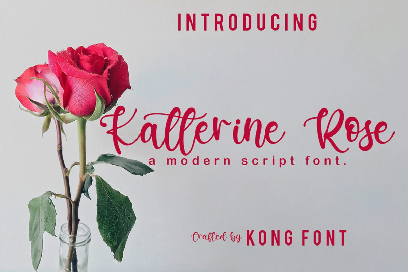 Katterine Rose Font