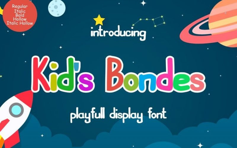 Kids Bondes Font