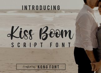 Kiss Boom Font