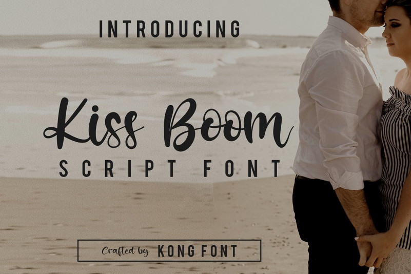 Kiss Boom Font