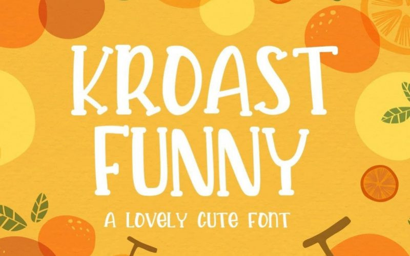 Kroast Funny Font