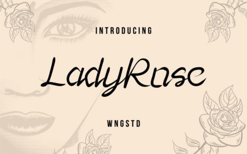 Lady Rose Font