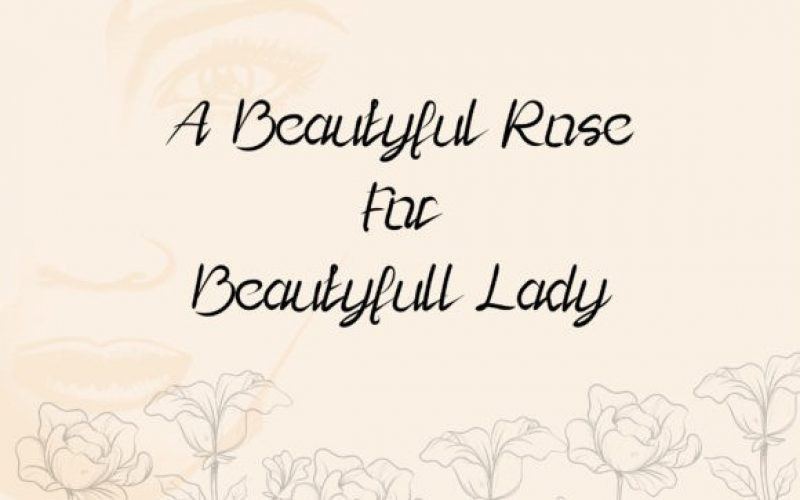 Lady Rose Font