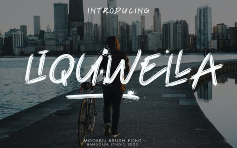 Liquwella Font