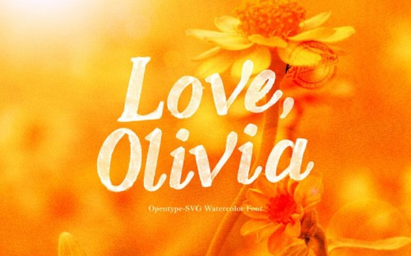 Love Olivia Font