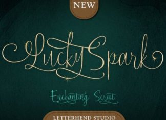 Lucky Spark Font