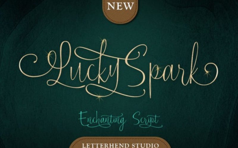 Lucky Spark Font