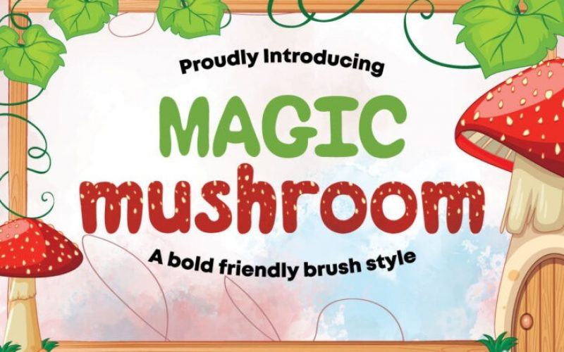 Magic Mushroom Font