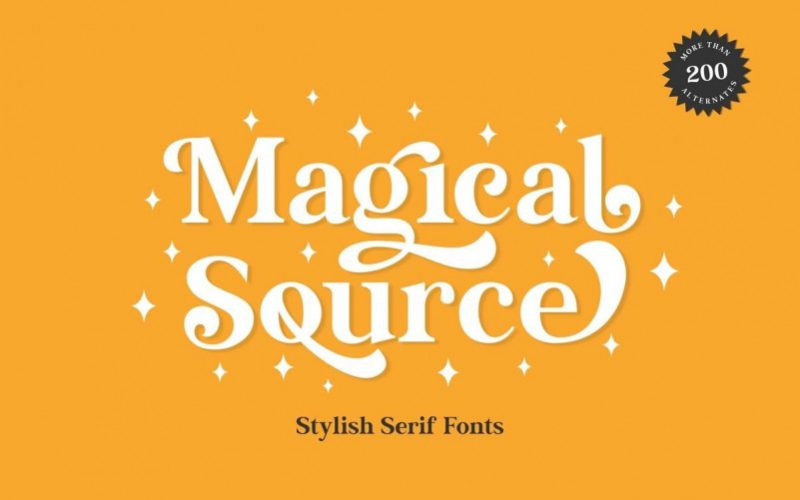 Magical Source Font