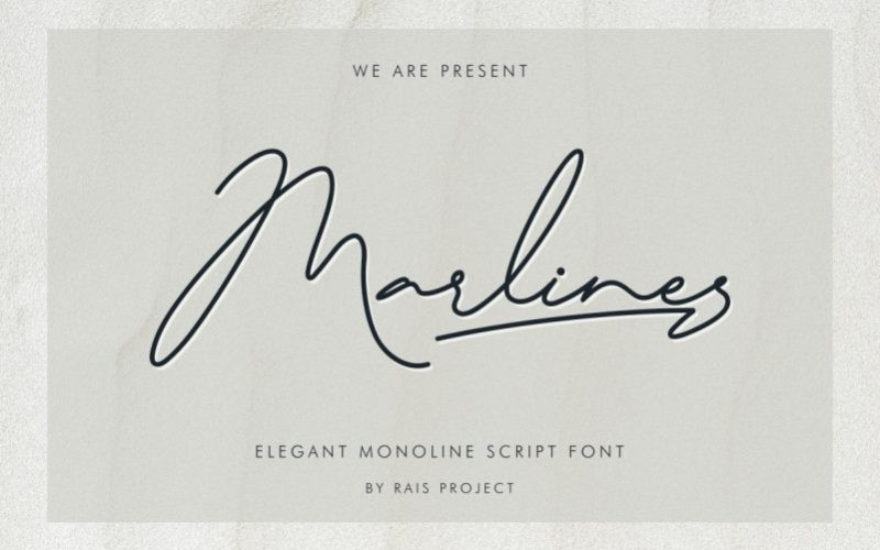 Marlines Font