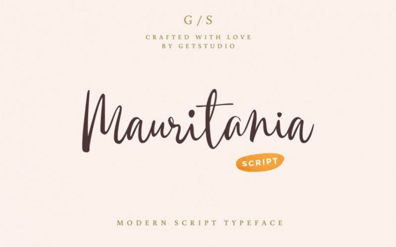 Mauritania Font