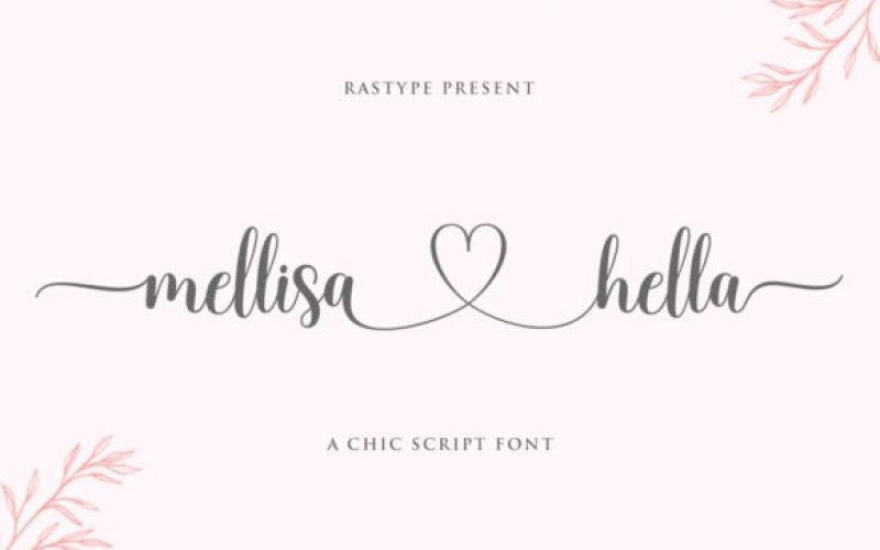 Mellisa Hella Font