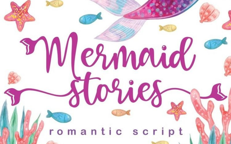 Mermaid Stories Font