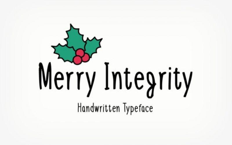 Merry Integrity Font