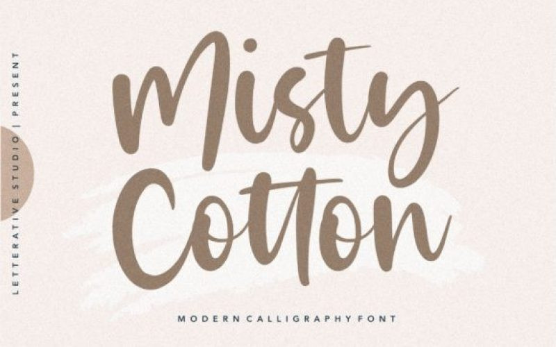 Misty Cloud Font