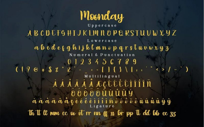 Moonday Font