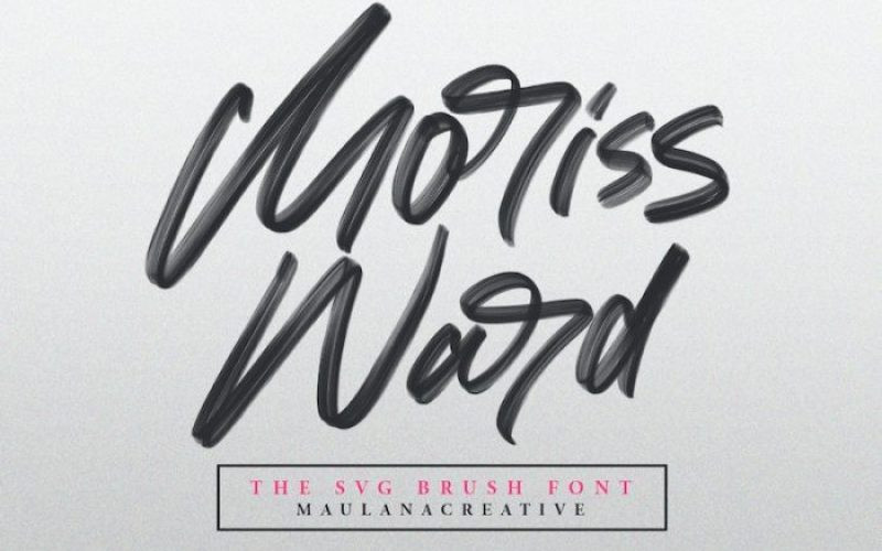 Moriss Ward Font