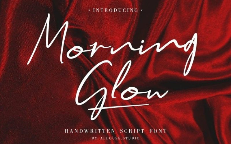 Morning Glow Font