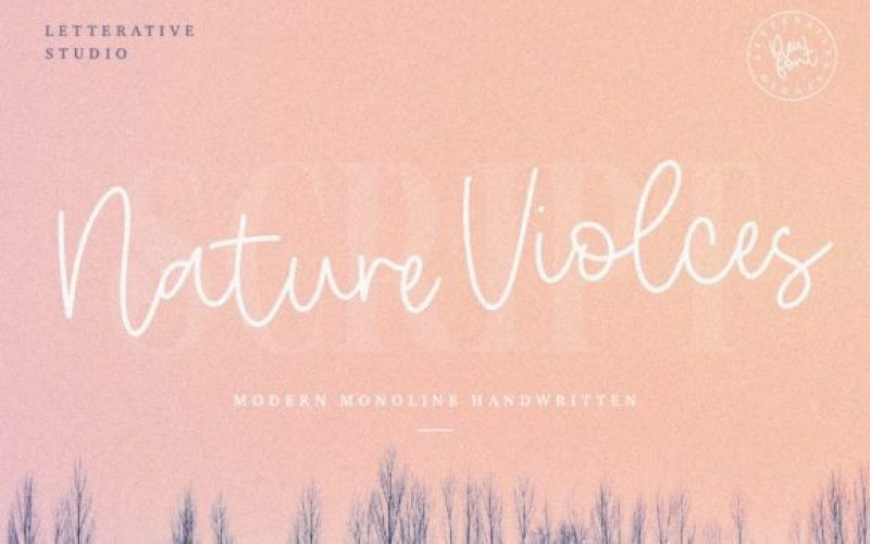 Nature Violces Font