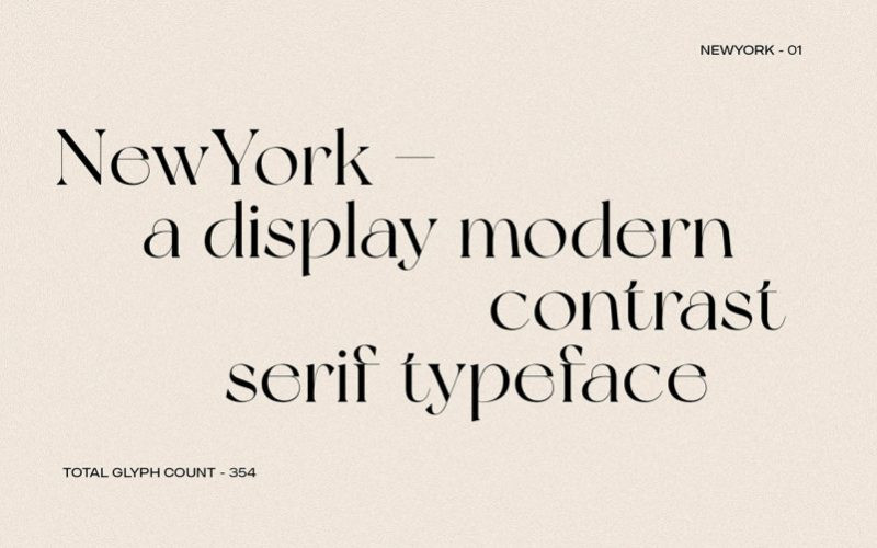 Newyork Font