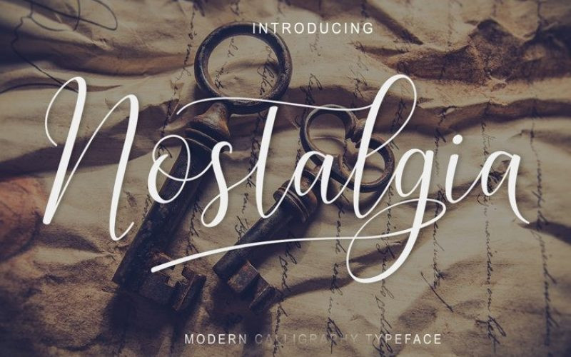 Nostalgia Font