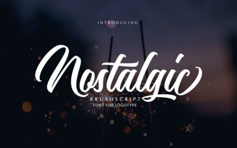 Nostalgic Font