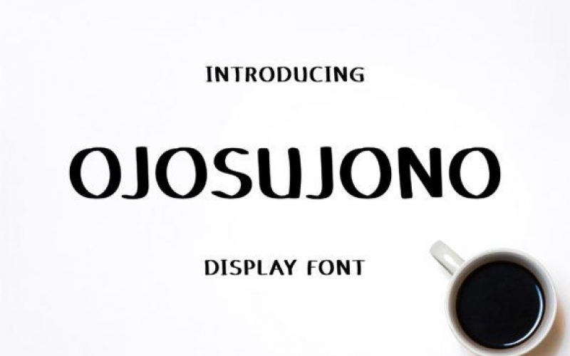 Ojosujono Font