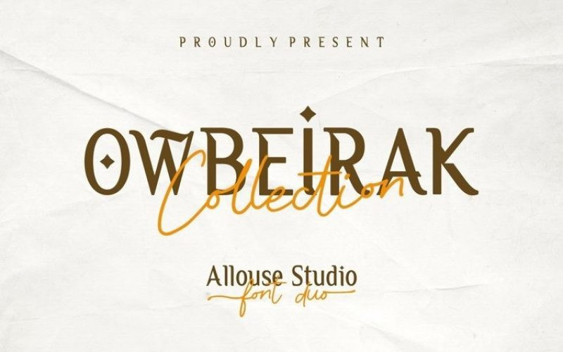 Owbeirak Collection Font