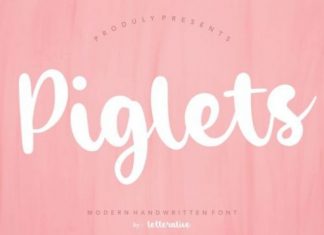 Piglets Font