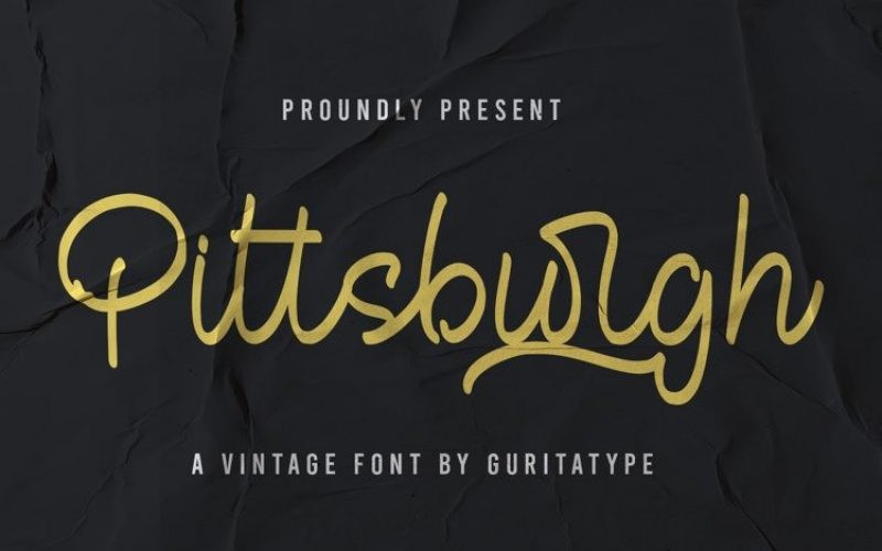 Pittsbutgh Font