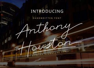 Anthony Houtson Font
