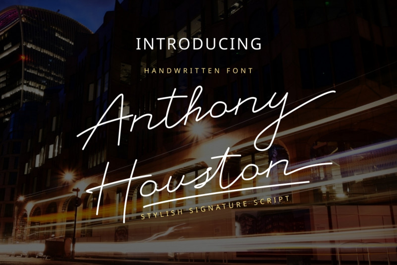 Anthony Houtson Font