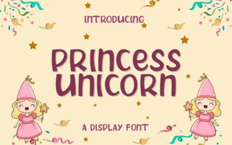 Princess Unicorn Font