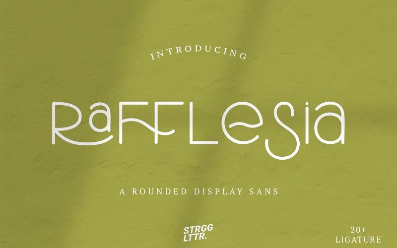 Rafflesia Font