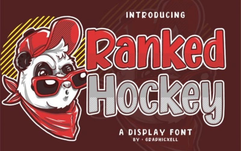 Ranked Hockey Font