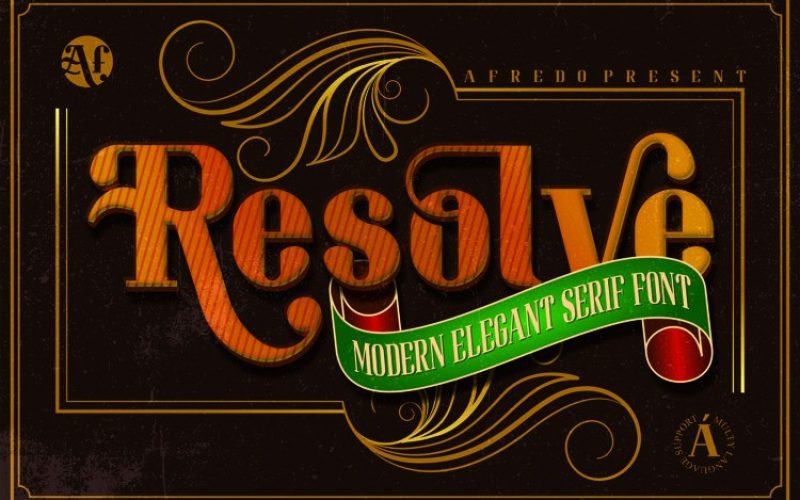 Resolve Font