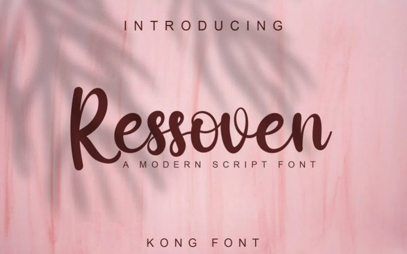 Ressoven Font