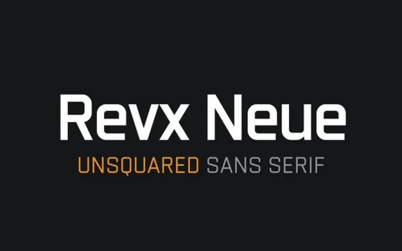 Revx Neue Font