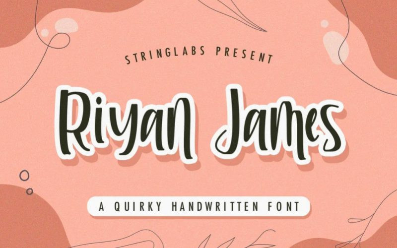 Riyan James Font