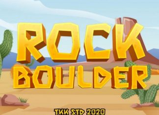 Rock Boulder Font