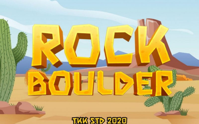 Rock Boulder Font