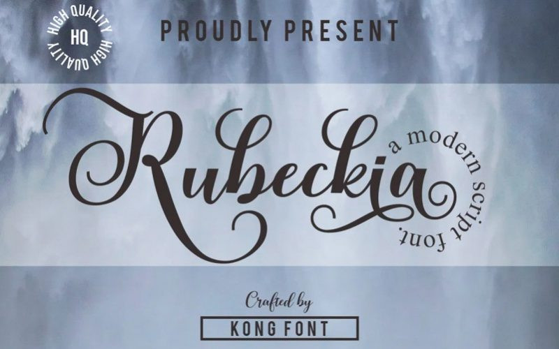 Rubeckia Font